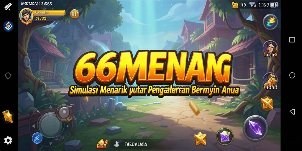 Tangkapan layar <strong>66MENANG</strong> menampilkan gameplay Simulation yang mendalam.