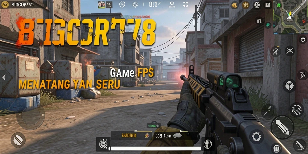 Tangkapan layar menunjukkan aksi mendebarkan dalam gameplay FPS.