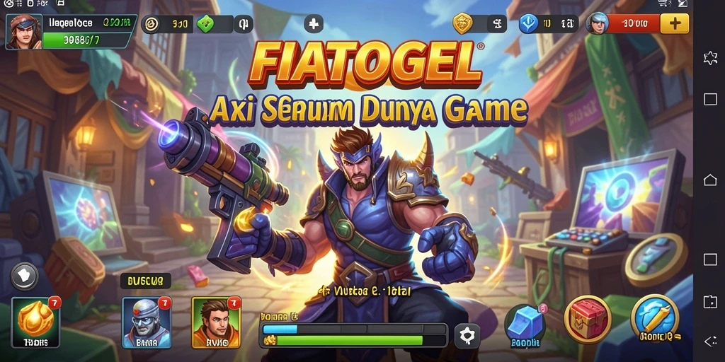 Gameplay seru dan menantang dari FIATOGEL.