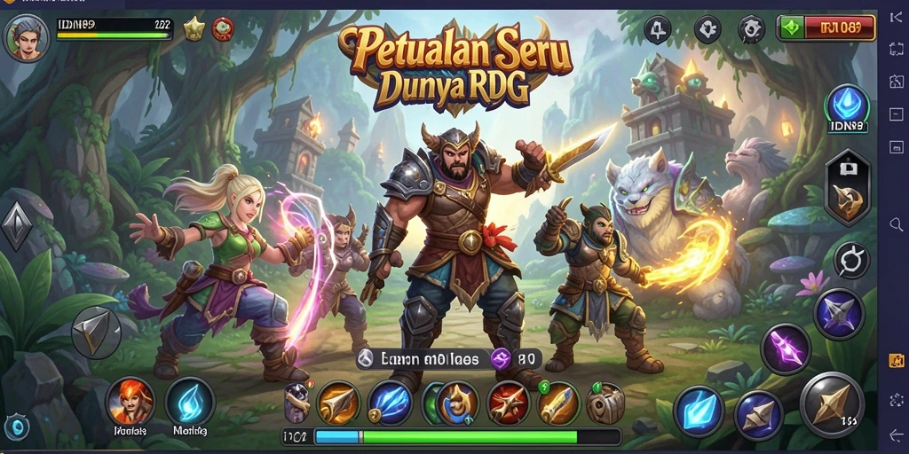 Tampilan gameplay IDN89 yang menegangkan dan penuh aksi.