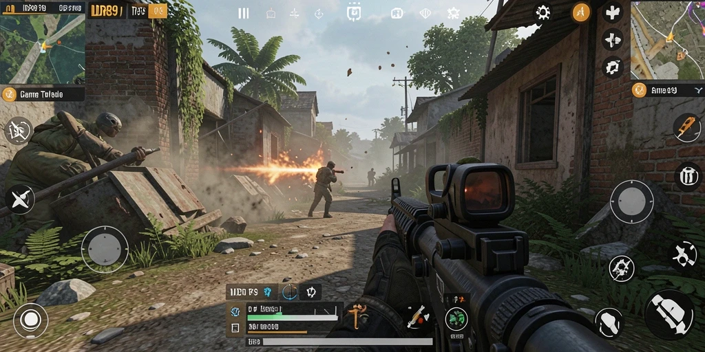 Tampilan grafis menakjubkan dalam gameplay IDR89 yang seru.