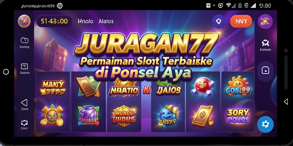 Gameplay JURAGAN77 yang menegangkan dan penuh variasi slot.