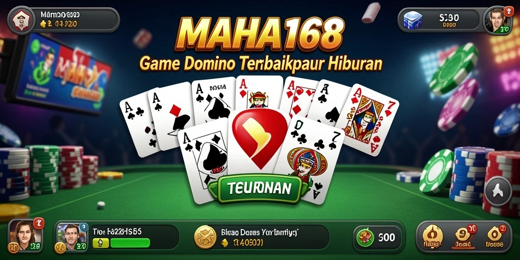 Tampilan gameplay seru di MAHA168 dengan teman-teman.