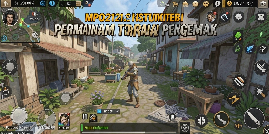 Gameplay MPO2121 yang menegangkan dan strategis saat bertempur.