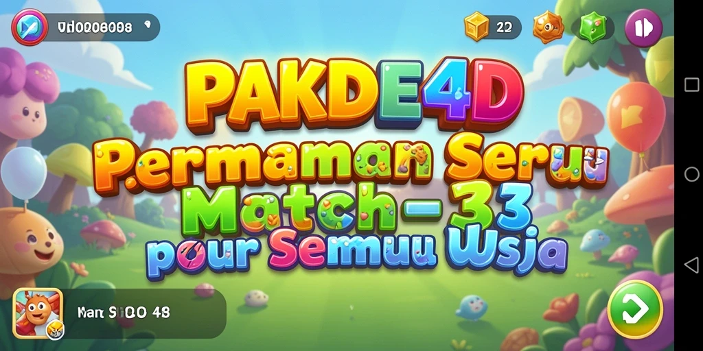 Gameplay seru PAKDE4D yang menantang di setiap level.
