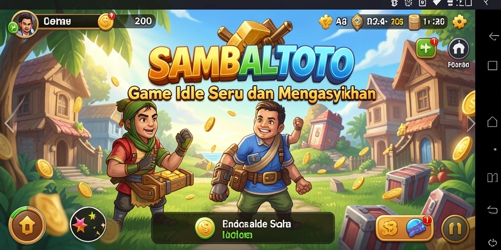 Tangkapan layar gameplay menarik dari SAMBALTOTO yang menampilkan aksi Idle.